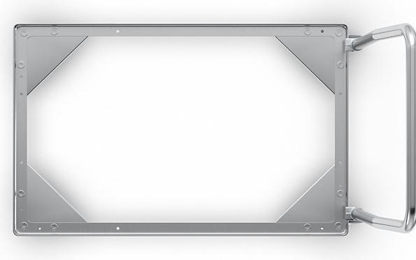 Produktbild kaiserkraft Alu-Fahrgestell, Ladehöhe 150 mm (150 kg)