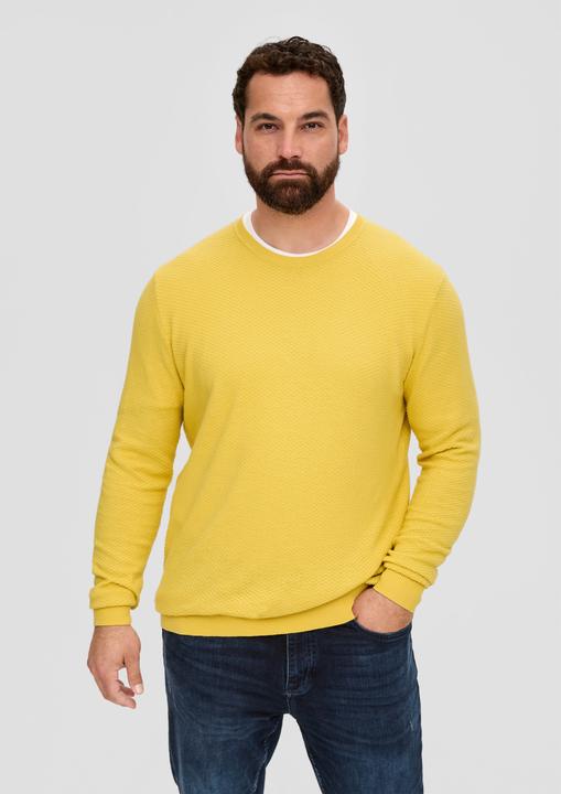 Produktbild s.Oliver Strickpullover Pullover aus Baumwolle (XXL)