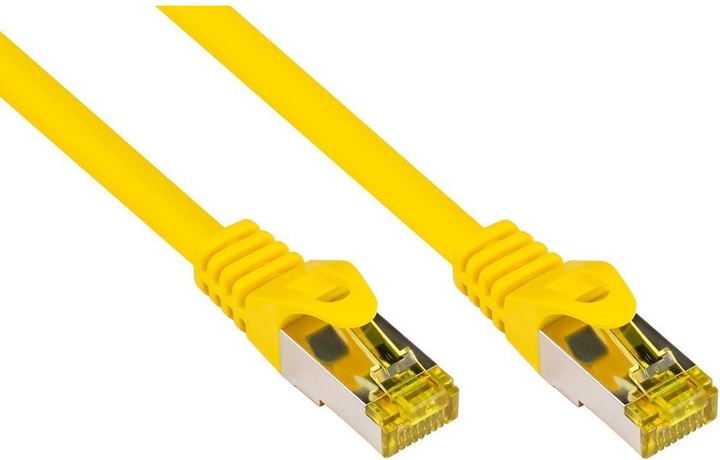 Produktbild Good Connections RJ45 Patchkabel mitCat.7 Rohkabel und Rastnasenschutz (RNS®), S/FTP, PiMF, halogenfrei, 600MHz, OFC (S/FTP, PiMF, CAT7, 0.25 m)