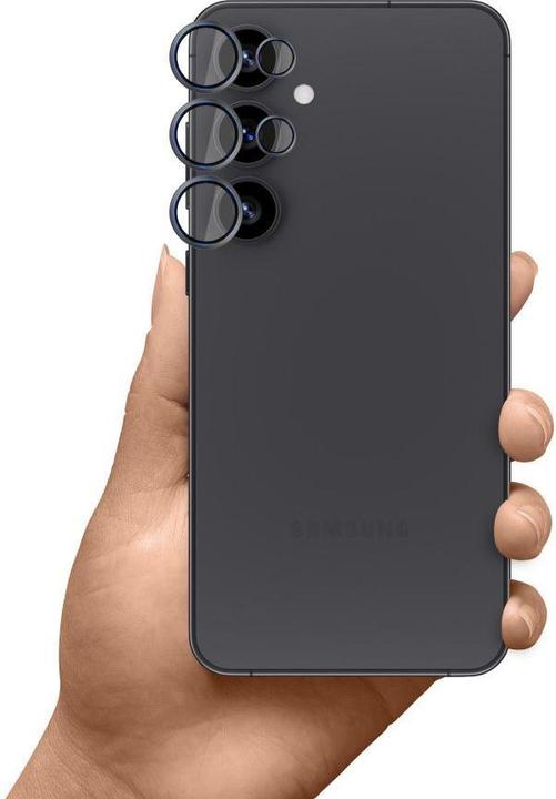 Actual product image 3MK HARDY Lens Protection Pro for Samsung Galaxy S25 - Black (Samsung Galaxy S25)