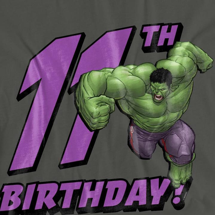 Produktbild Hulk TShirt 11. Geburtstag (M)