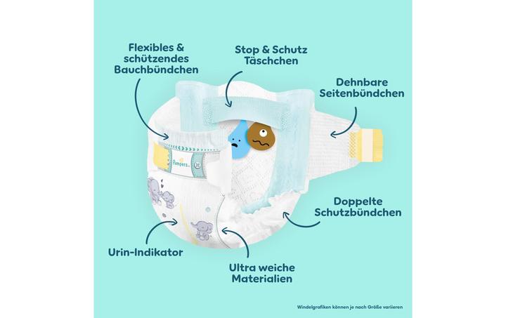 Actual product image Pampers Premium Protection (Size 4+, Monthly box, 162 pcs.)