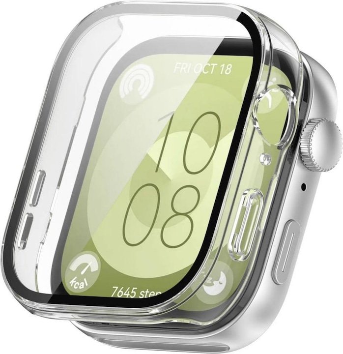 Actual product image Tech-Protect Defence360 case for Huawei Watch Fit 3 - transparent