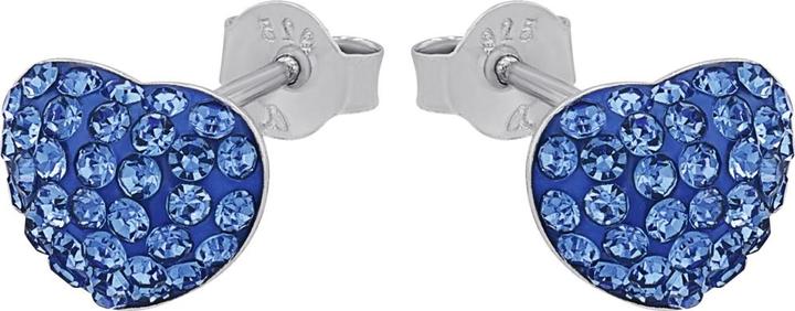 Immagine prodotto Amor Gioielli all'orecchio da donna, argento 925, cristallo sintetico. | Cuore (Argento 925)