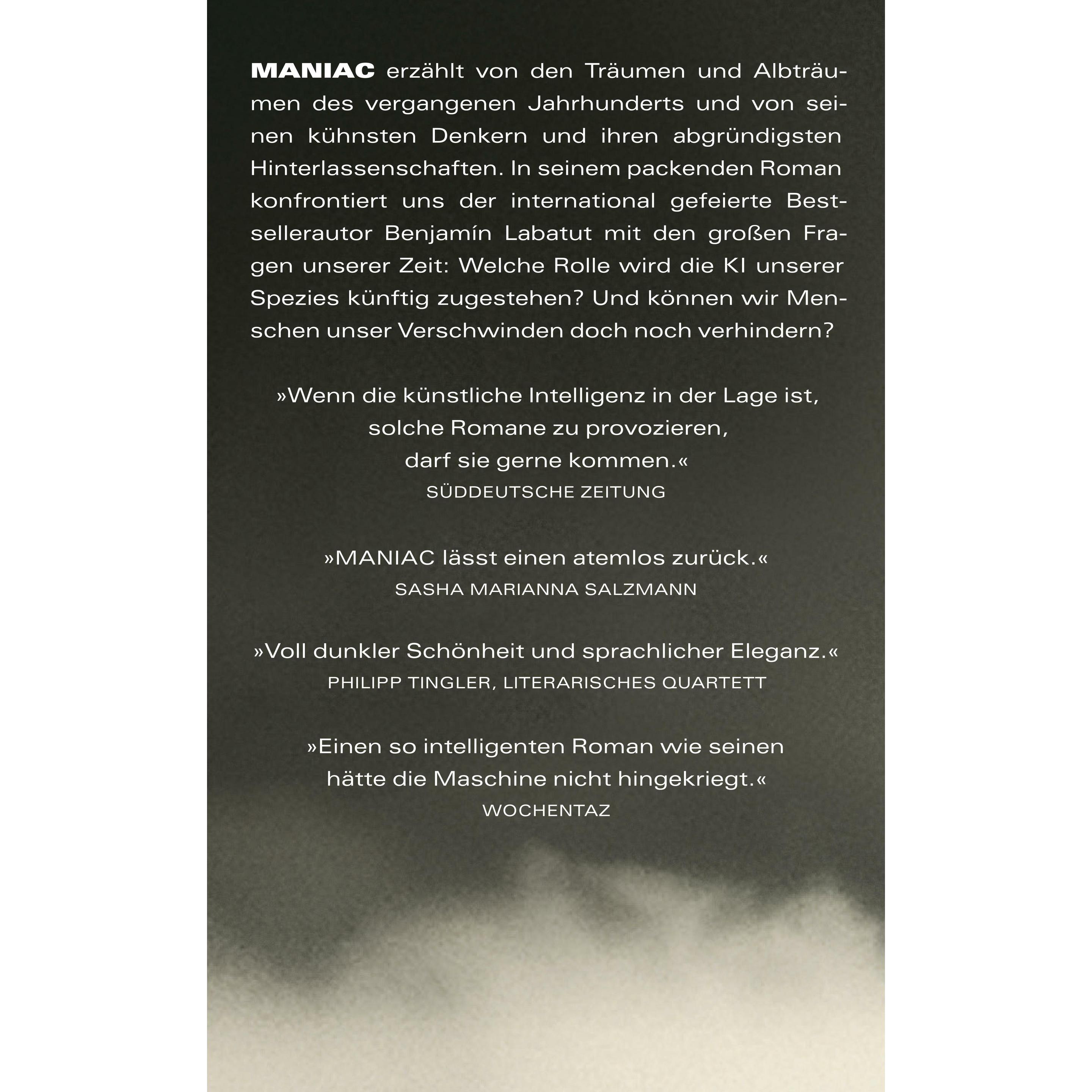 Thumbnail - Maniac, Belletristik von Benjamín Labatut