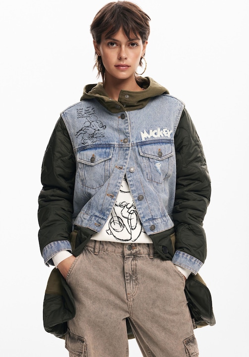 Desigual waterproof jacket desigua budapest mickey (L)