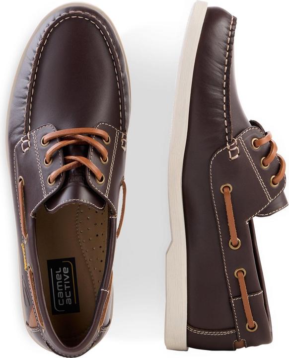 Produktbild Camel Active Bootsschuh Waxed Pullup SCHOKO (43)