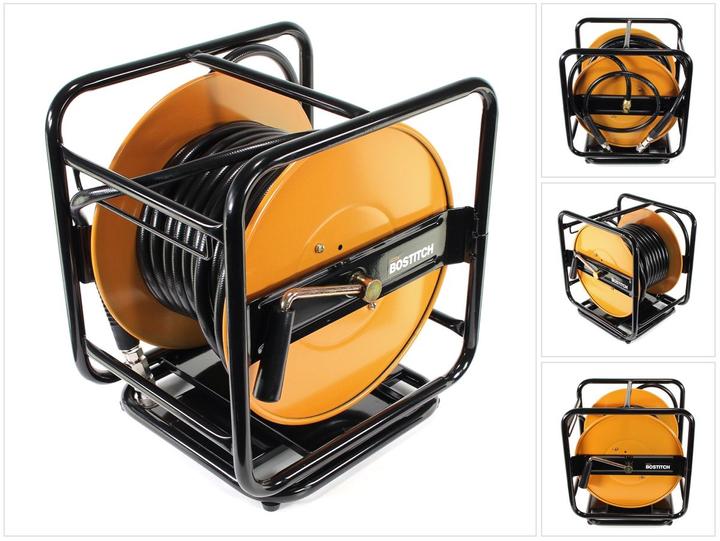 Actual product image Bostitch CPACK30 Compressed air hose 30 m with reel Compressed air reel Hose