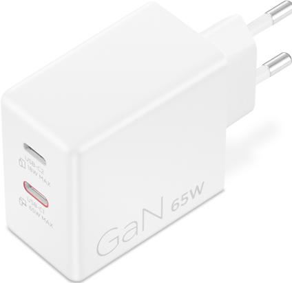 Actual product image Lenovo Dual USB-C 65W GaN Charger (65 W)