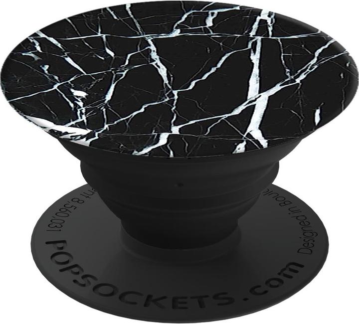 PopSockets Marbre noir