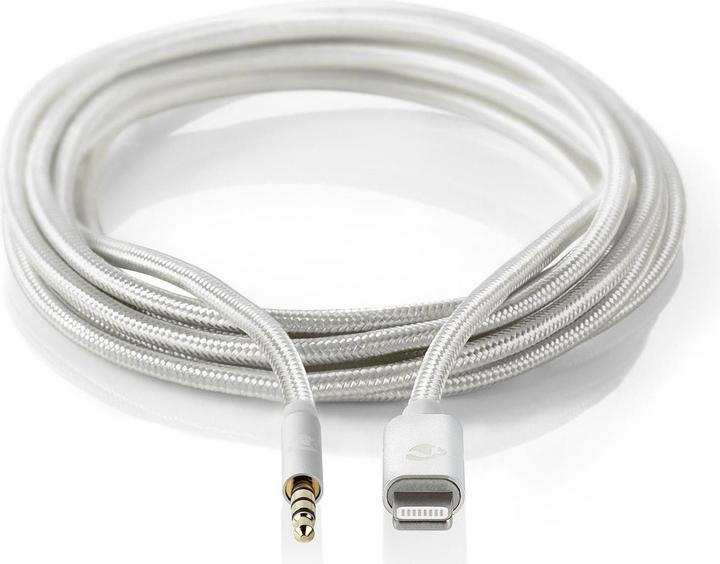 Produktbild Nedis Klinke 3.5mm -> Apple Lightning Apple zertifiziert (1 m)