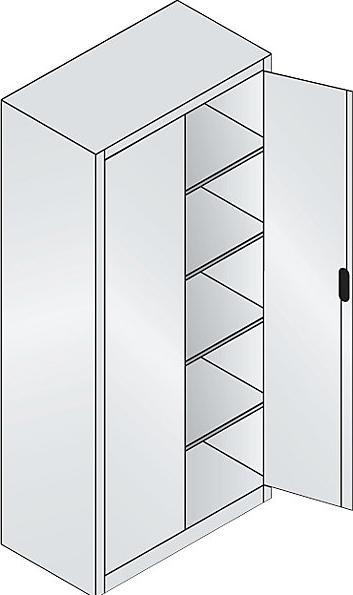Actual product image C+P ACURADO universal cupboard (93 x 50 x 195 cm)