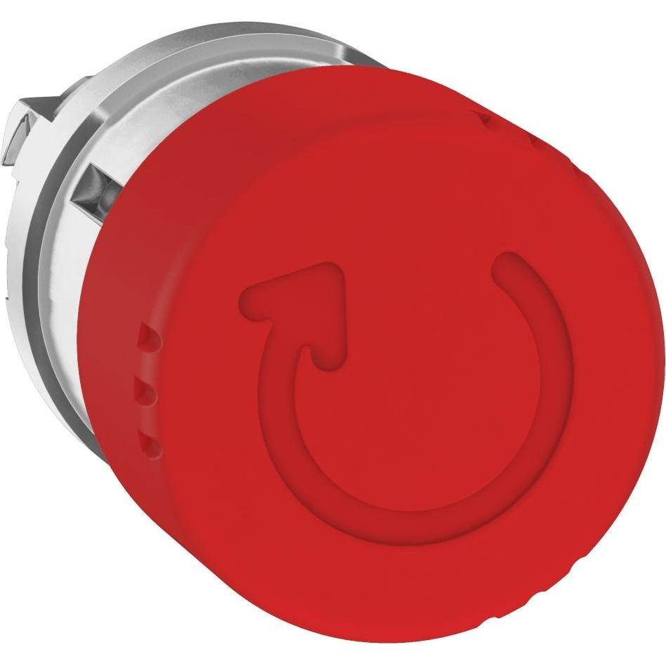 Schneider Electric Drucktaster-Kopf ZB4BS834, Taster + Schalter, Rot