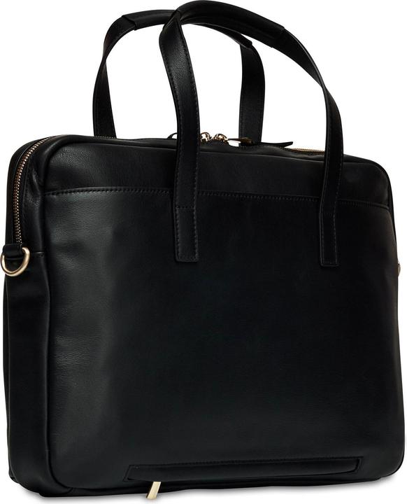 Actual product image Knomo Mayfair Luxe Hanover briefcase RFID leather 36 cm laptop compartment (16")
