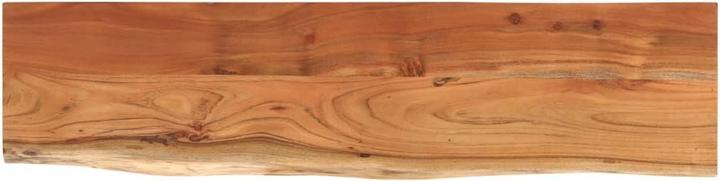 Image du produit VidaXL Étagère murale Rectangulaire Bord d'arbre Étagère suspendue Bureau Étagère en bois massif Acacia