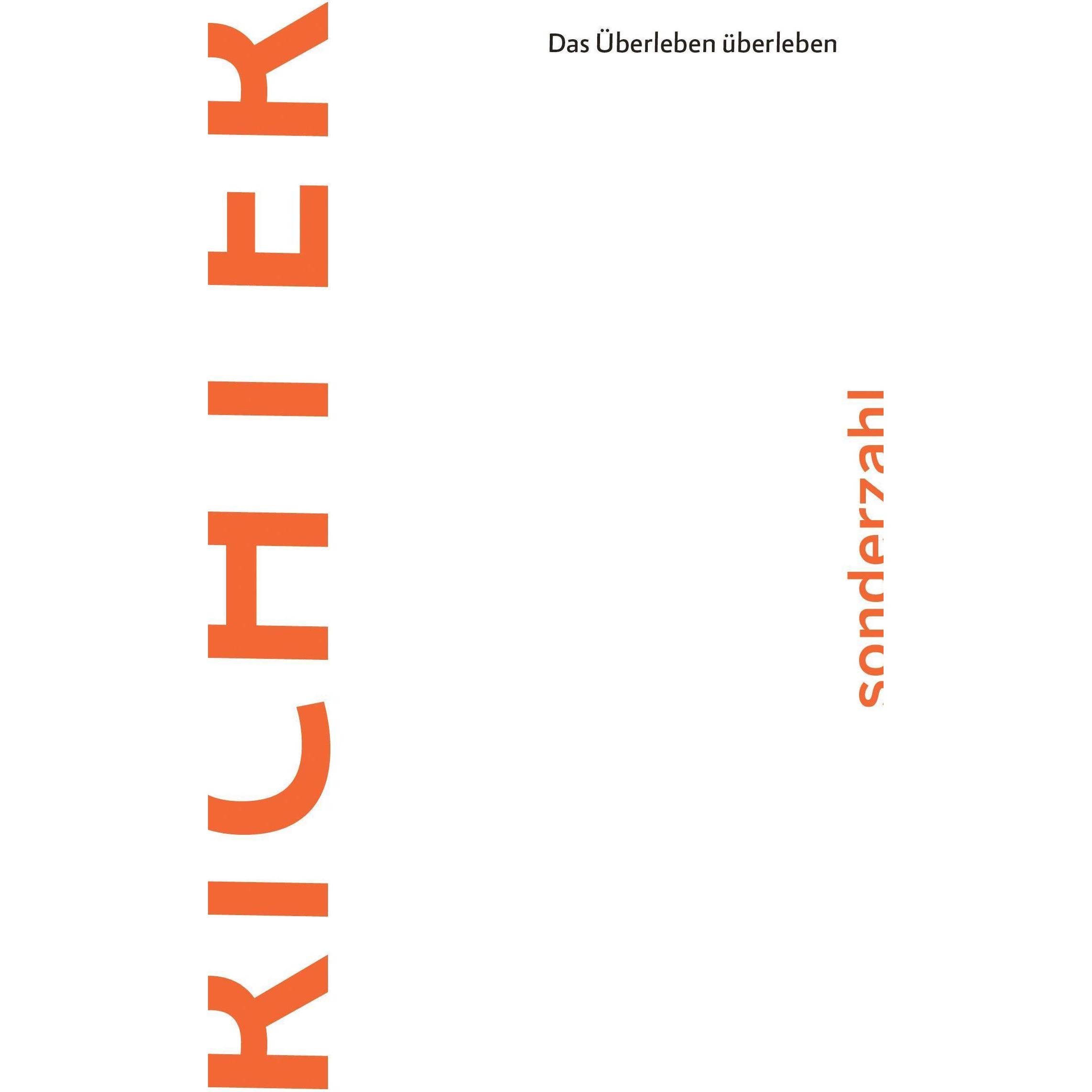 Das Überleben überleben, Fachbücher von Gerhard Richter