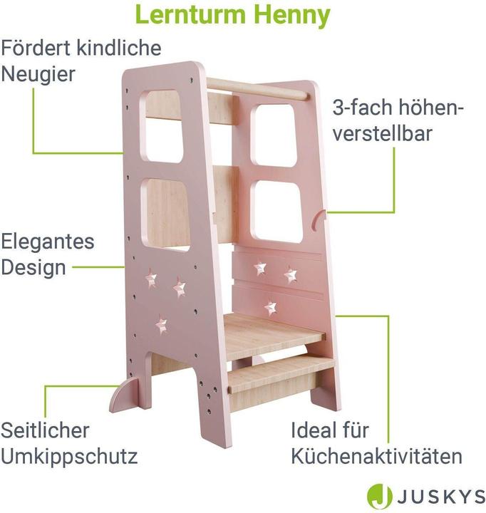 Produktbild Juskys Lernturm Henny