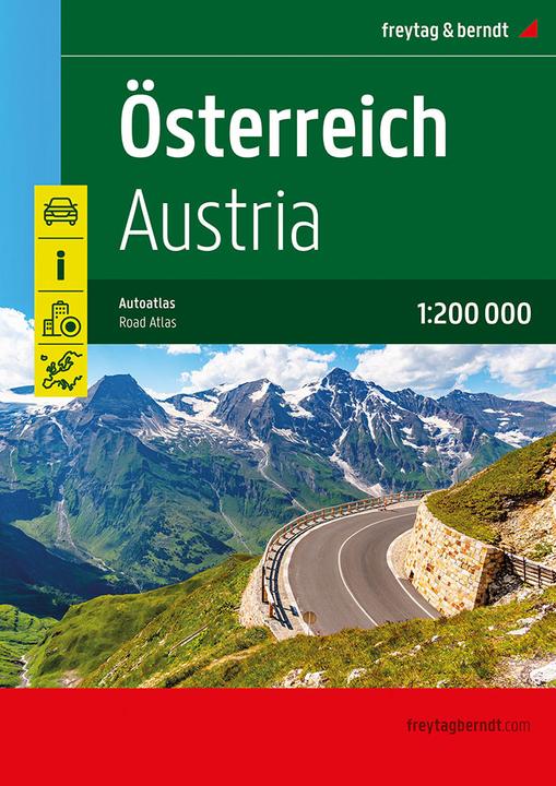Produktbild Österreich, Autoatlas 1:200.000, freytag & berndt (Deutsch, freytag & berndt, 2022)