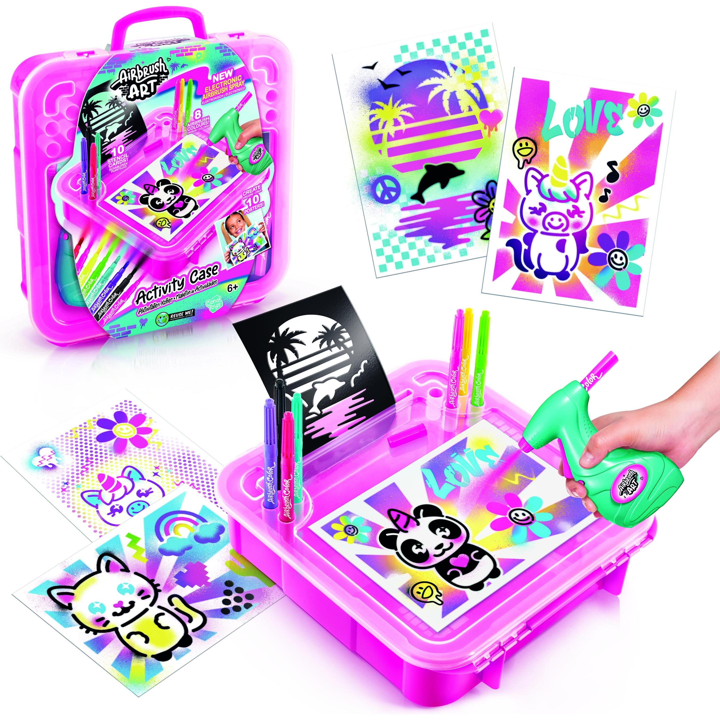 Thumbnail - Canal Toys Airbrush Art Activity Case