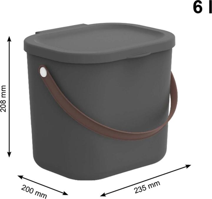 Actual product image Rotho Storage system set 6 l ALBULA (6 l, 2x)