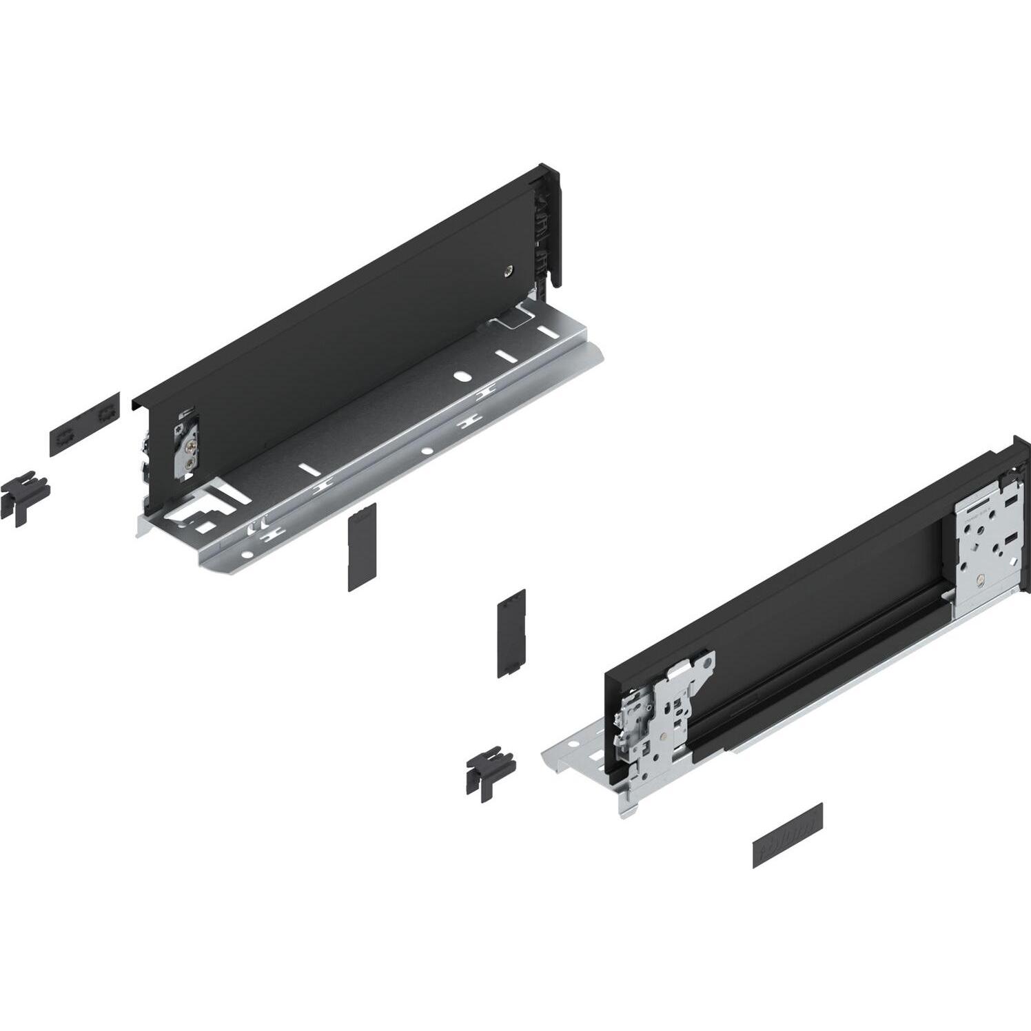 Blum, Schubladenauszüge, LEGRABOX special edition Innenzarge Höhe M, NL 300 mm, Carbonschwarz