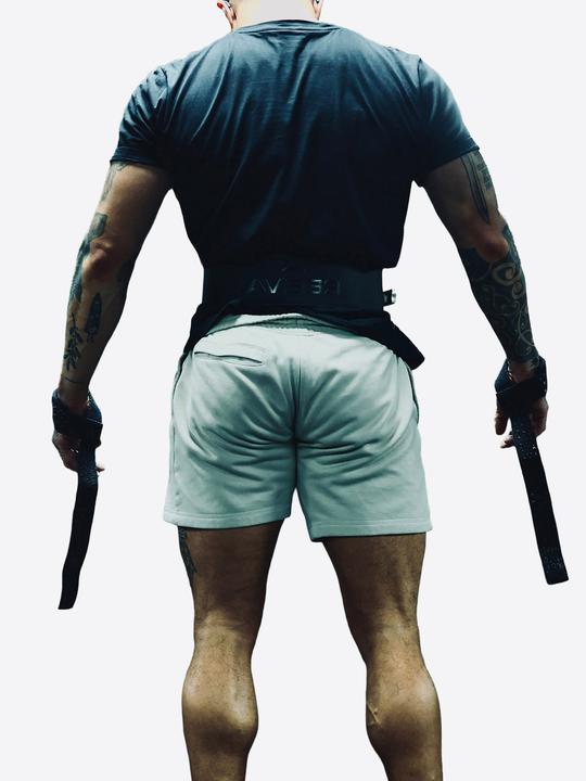 Actual product image Reeva lifting strap with padding ultra grip