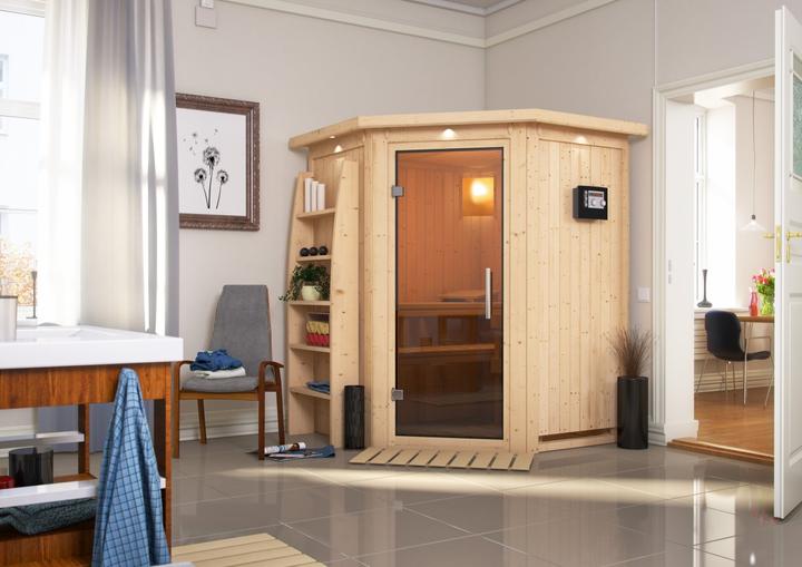 Image du produit Karibu Nanja avec couronne de toit (Plug & Play 3,6 KW - Contrôle externe bio)