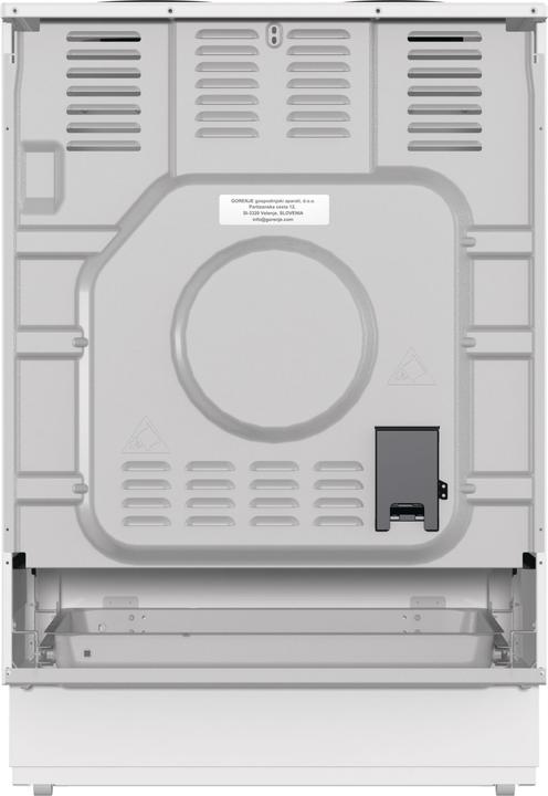 Actual product image Upo UEC6A20W Ceramic stove, white