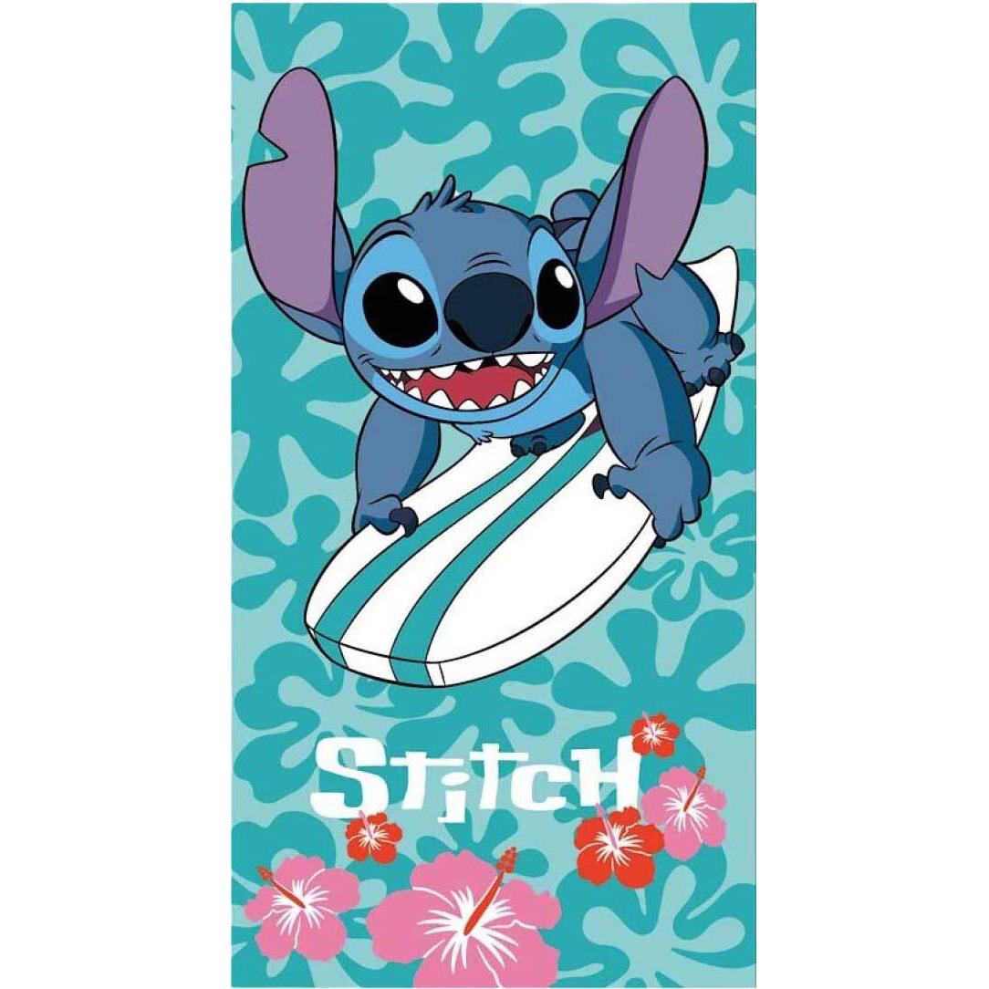 Disney, Telo da mare, Strandtuch „Surf“ mit Stickerei – 70 x 140 cm (140 x 70 cm)