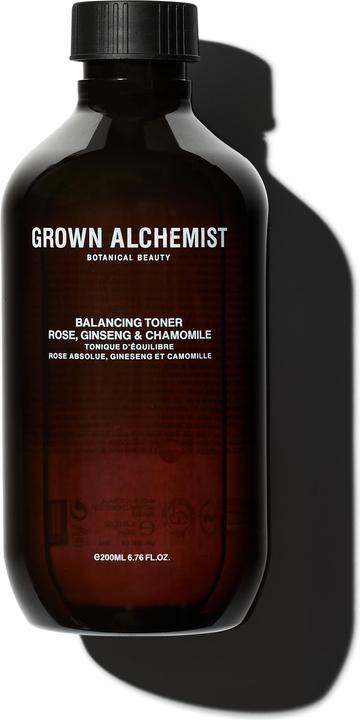 Actual product image Grown Alchemist Balancing Toner (Facial cleansing wipes, 200 ml)