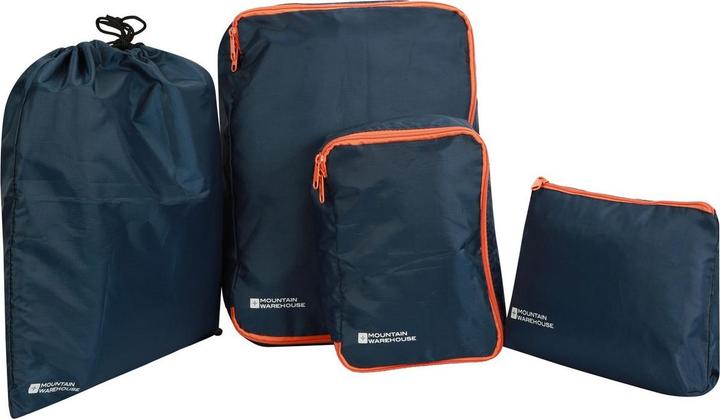 Actual product image Mountain Warehouse Packing Cube Set (Pack of 4)