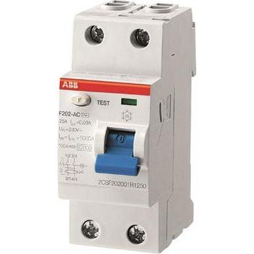 ABB, Schutzschalter, F202AS-40/0,3 FI-Schutzschalter 40A pro M compact 2p