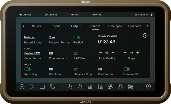 Actual product image Atomos Ninja (5.20", Full HD)