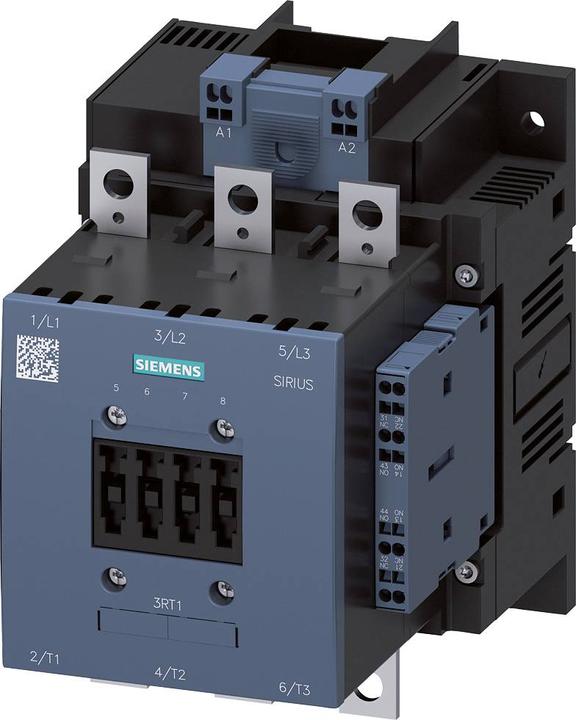 Produktbild Siemens Leistungsschütz 64kW 3S 220-240VUC 115A 3RT1054-2AP36