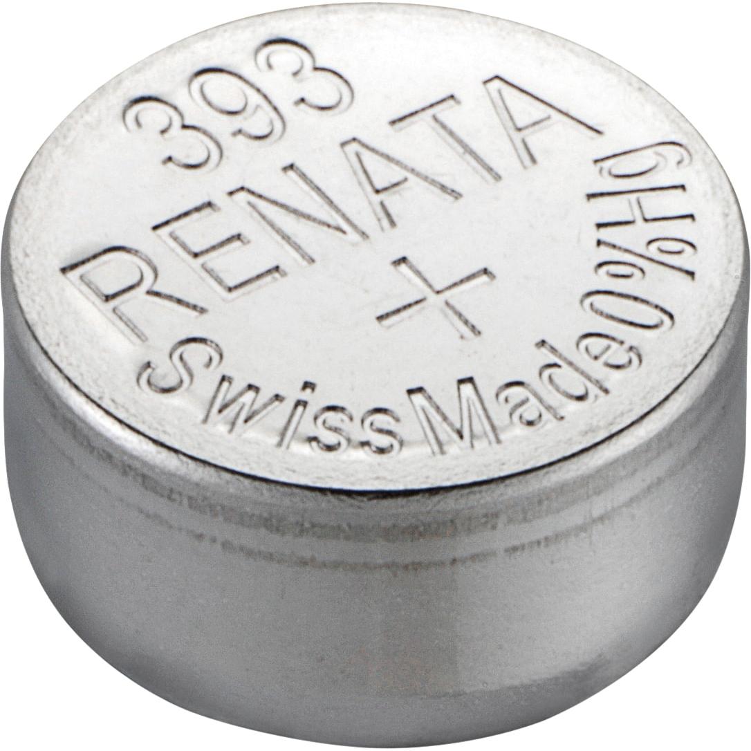 Thumbnail - Renata Knopfzelle 393, 80mAh, Silberoxid (1 Stk., SR48, 80 mAh), Batterien + Akkus
