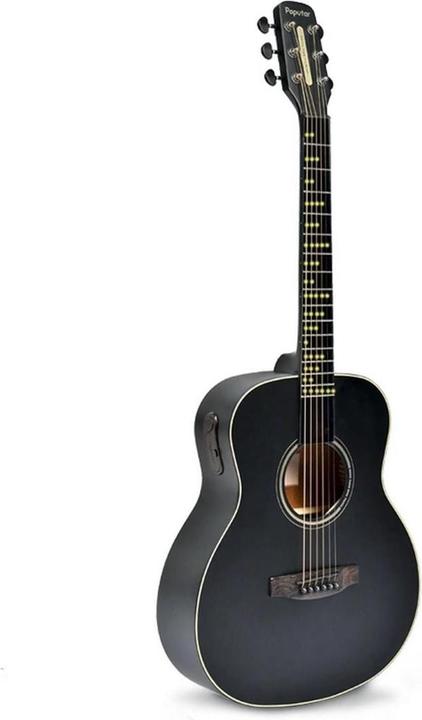 Actual product image Popu Music Westerngitarre Poputar T2 (Western guitar, Ceiling not solid, Fingerboard mixed wood/MDF, Spruce top)