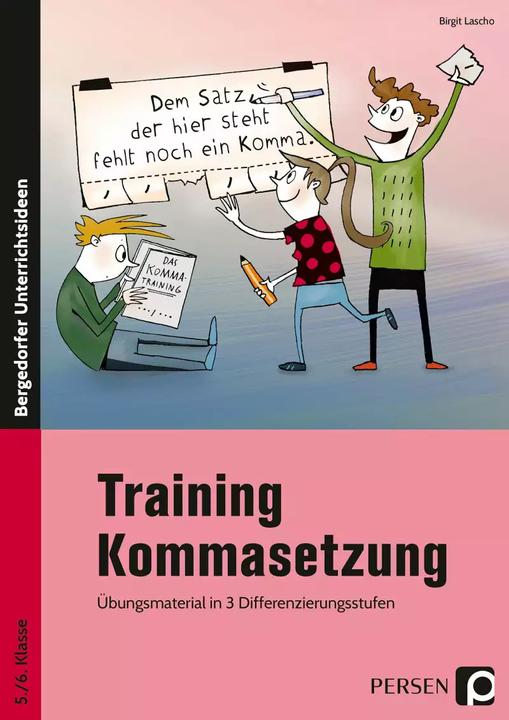 Produktbild Training Kommasetzung (Deutsch, Birgit Lascho, 2022)