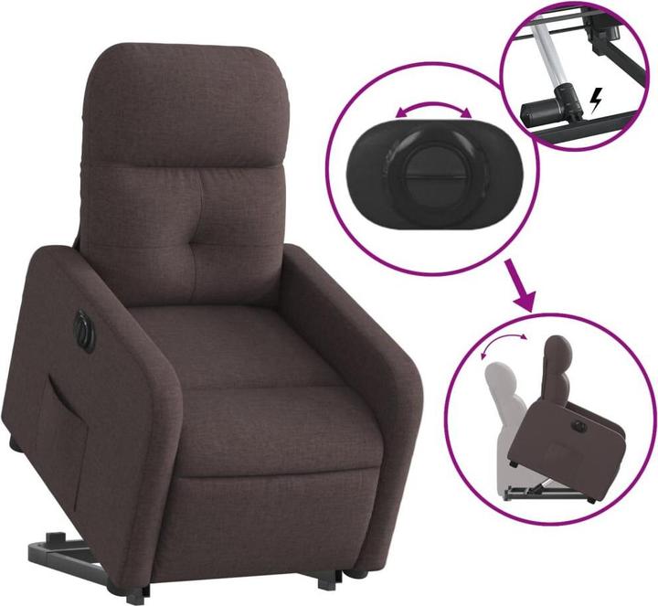 Produktbild vidaXL Relaxsessel mit Aufstehhilfe