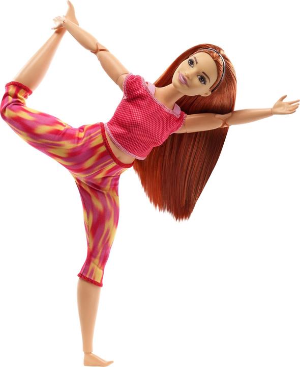 Immagine prodotto Barbie Bambola in tenuta da yoga rossa