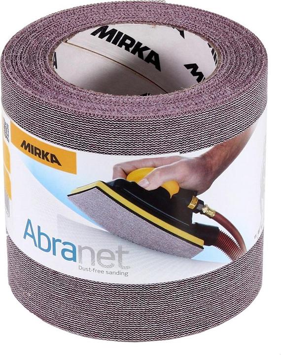 Actual product image Mirka ABRANET Rouleau de papier abrasif 115 mm x 10 m P180 Klett (545BY001183R) (180)