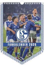 Neumann N - FC Schalke 04 2026 – Bannerkalender A3 (30x42 cm) mit 12 Monatsblättern, deutschem (A3)
