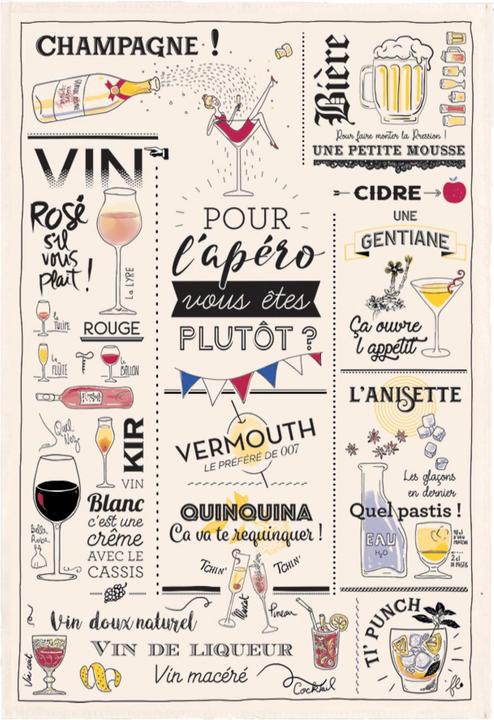 Image du produit Winkler torchon - verres et apéros
