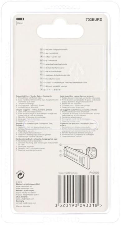Produktbild Master Lock Überfalle (1 Stk.)