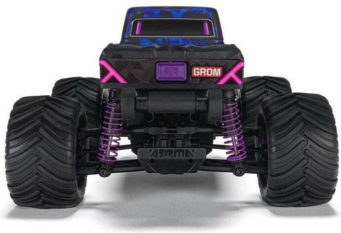 Immagine prodotto Arrma Monster Truck Quake Grom 4x4 Brushed RTR 1:16 Lila (RTR pronto all'uso)