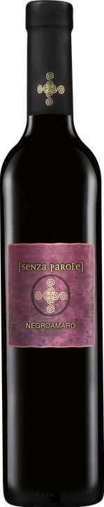 Actual product image Senza Parole Negroamaro di Puglia IGP (1 x 50 cl, 2022)