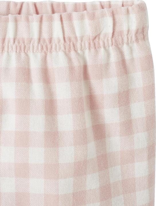 Produktbild Vertbaudet Mädchen Schlafanzug mit Flanellhose, Regenbogen (116)