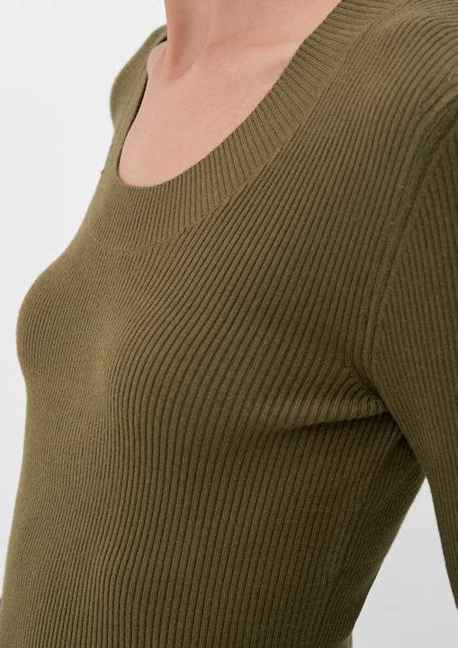 Produktbild s.Oliver Strickpullover Strickpullover aus Viskosemix (46)