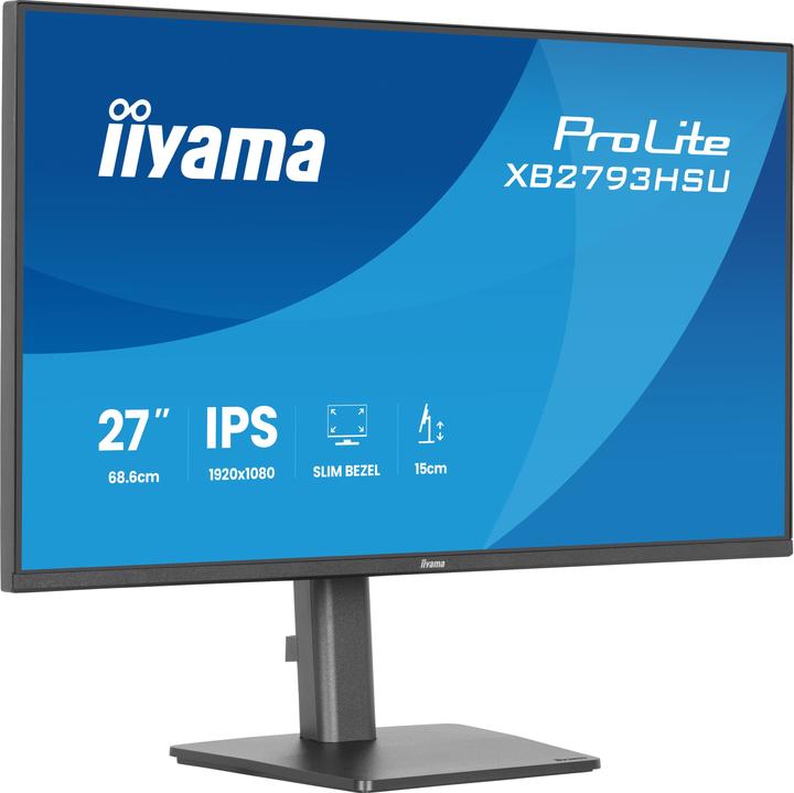 Image du produit iiyama XB2793HSU-B1 (1920 x 1080 pixels, 27")
