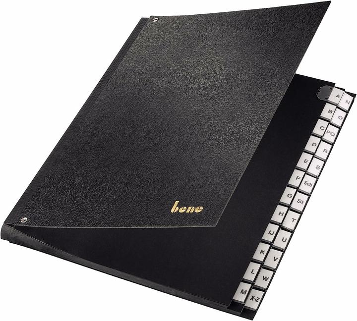 Produktbild Bene Pultordner A-Z schwarz (A4, 1 Stk.)