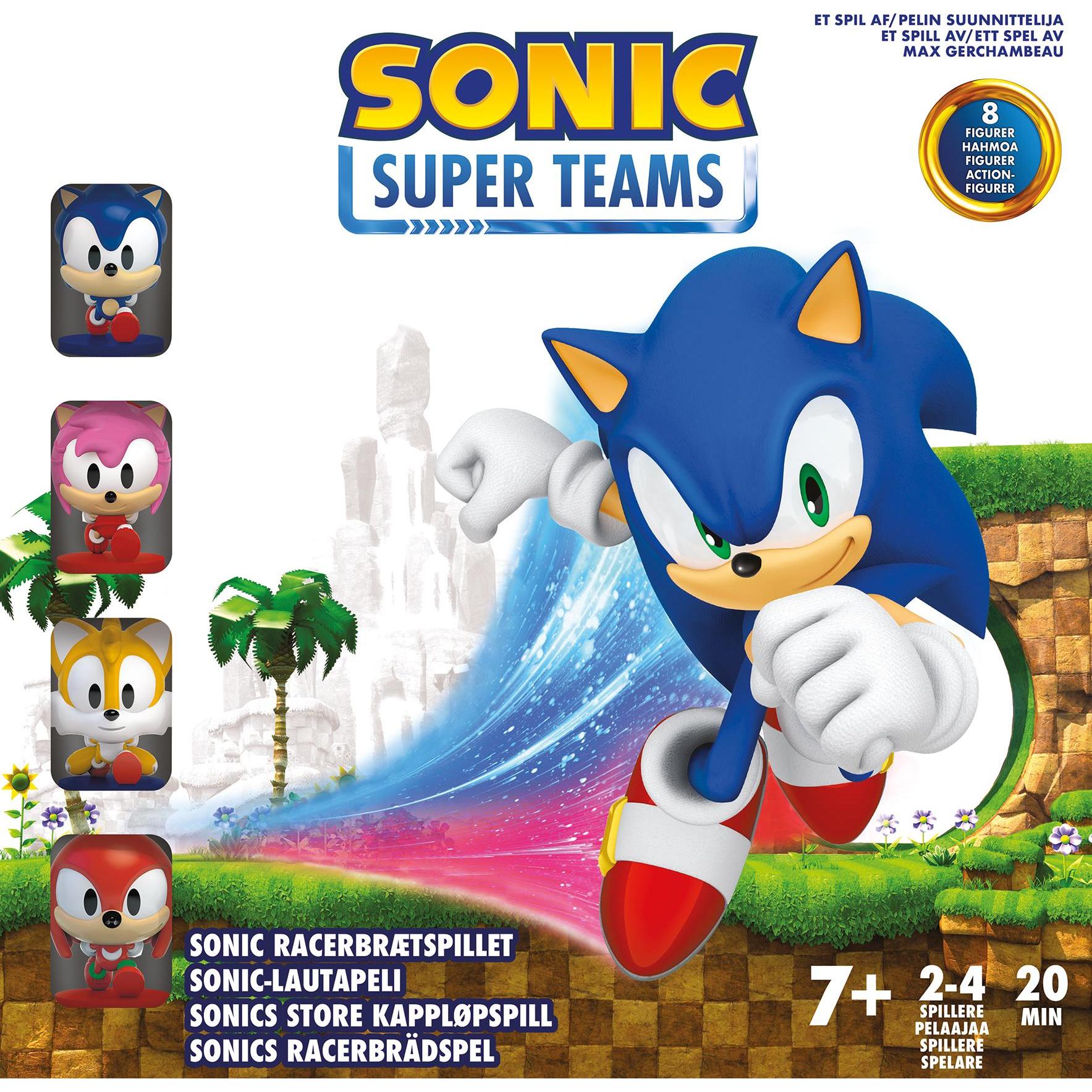 Asmodée Sonic Racer Boardgame (Nordic) (SONIC01NOR) (Dänisch, Niederländisch, Finnisch, Schwedisch)